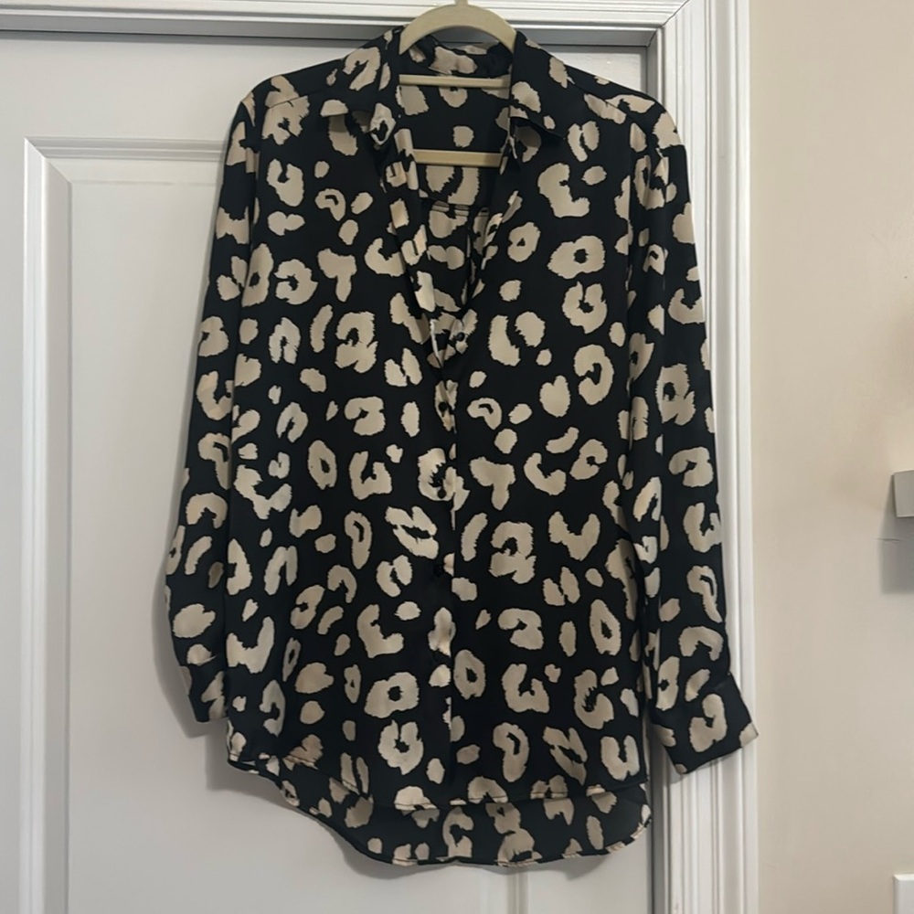 XL Bardot Classic Printed blouse